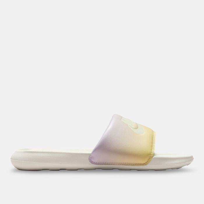 Nike Women's Victori One Printed Slide yellow Nike Women's Victori One Printed Slide yellow image number 0