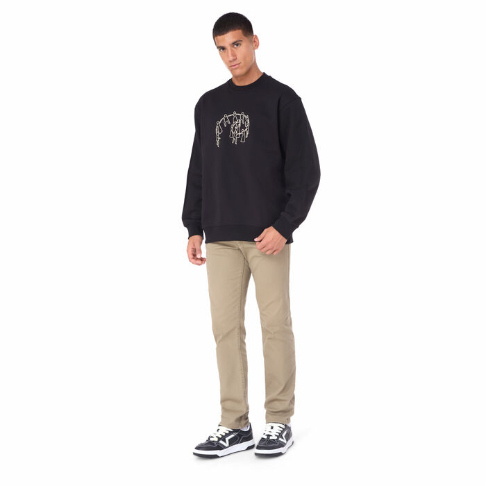 Vans Men's Skate Hold Hands Sweatshirt Black image number 2