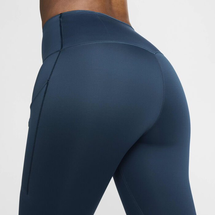 Nike Women's Go Firm-Support Leggings Green Nike Women's Go Firm-Support Leggings Green image number 5