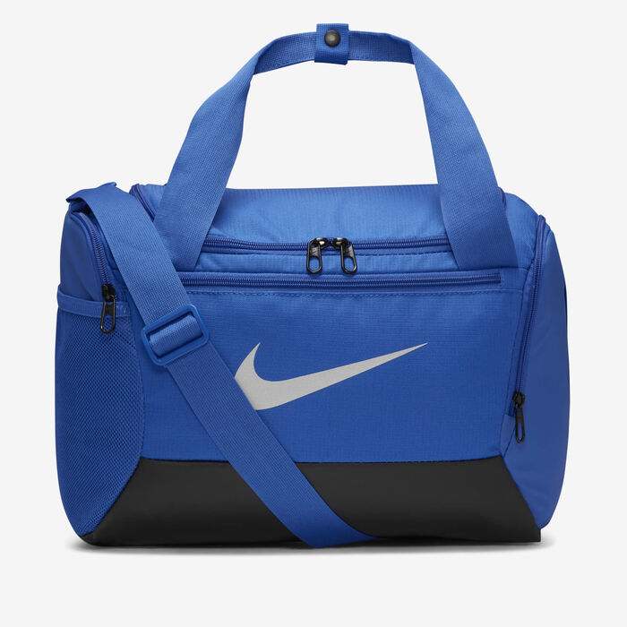 Nike Brasilia 9.5 Training Duffel Bag (Extra-Small) Blue Nike Brasilia 9.5 Training Duffel Bag (Extra-Small) Blue image number 1