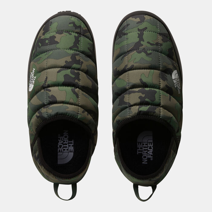 The North Face Men's Thermoball Traction V Mule Slip-On Shoes Green The North Face Men's Thermoball Traction V Mule Slip-On Shoes Green image number 9