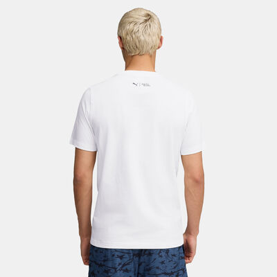 PUMA Men's Squid Game Graphic T-Shirt White
