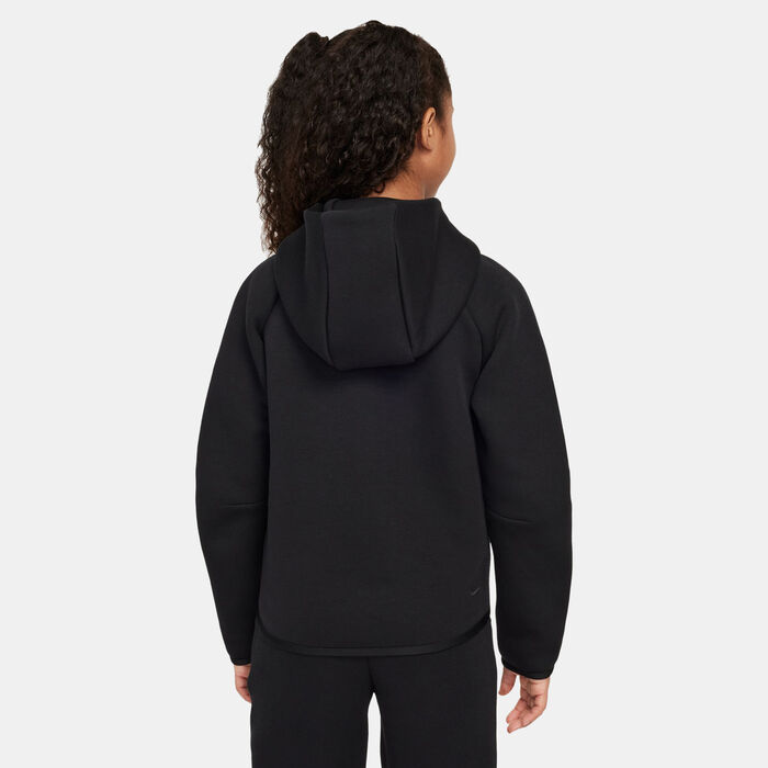 Nike Kids' Sportswear Tech Fleece Hoodie Black Nike Kids' Sportswear Tech Fleece Hoodie Black image number 1