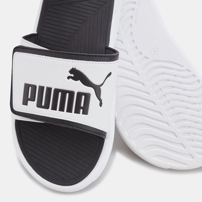 PUMA Men's Royalcat Comfort Slides White image number 2