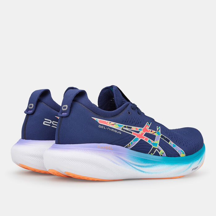 ASICS Women's GEL-NIMBUS® 25 LITE-SHOW™ Shoe Blue ASICS Women's GEL-NIMBUS® 25 LITE-SHOW™ Shoe Blue image number 2