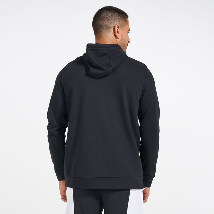 Nike Men's Dry Dri-FIT Fitness Full-Zip Hoodie Black Nike Men's Dry Dri-FIT Fitness Full-Zip Hoodie Black image number 1
