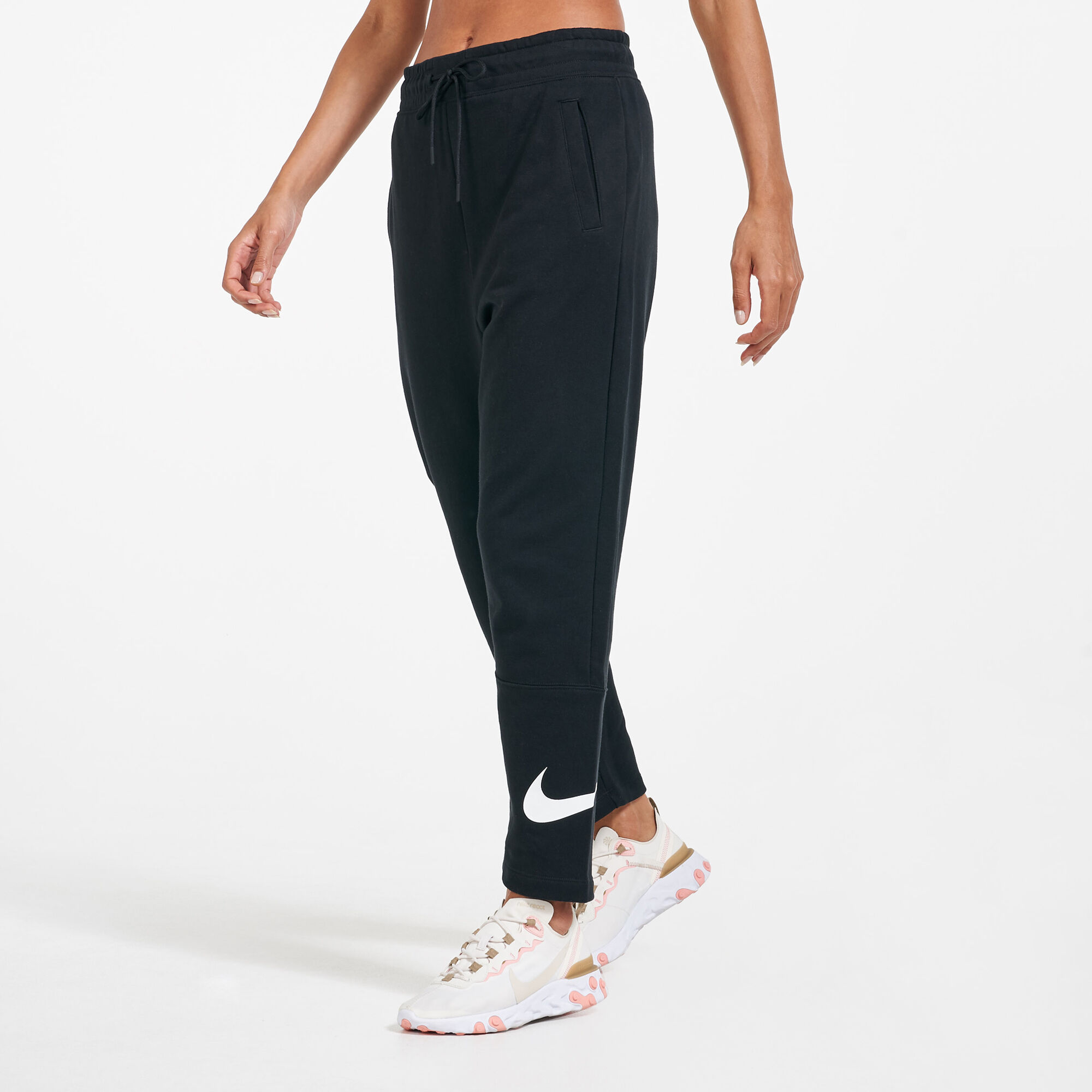 Nike Womens Swoosh Run Pant (Black/Reflective silver) – The Happy Runner