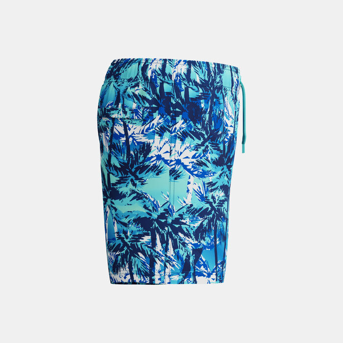Speedo Kids' Printed Swimming Shorts Blue Speedo Kids' Printed Swimming Shorts Blue image number 2