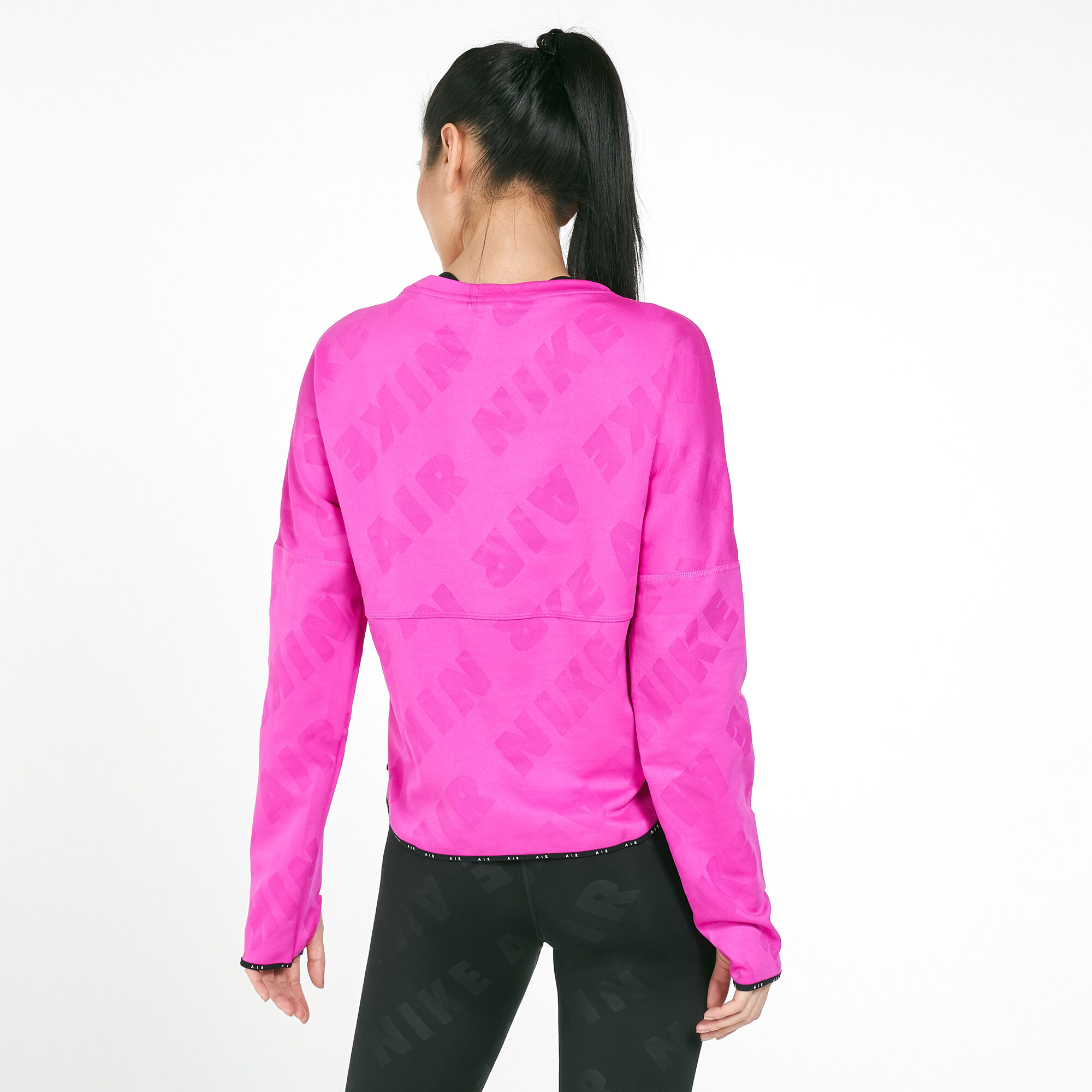 Air running t-shirt in pink discount