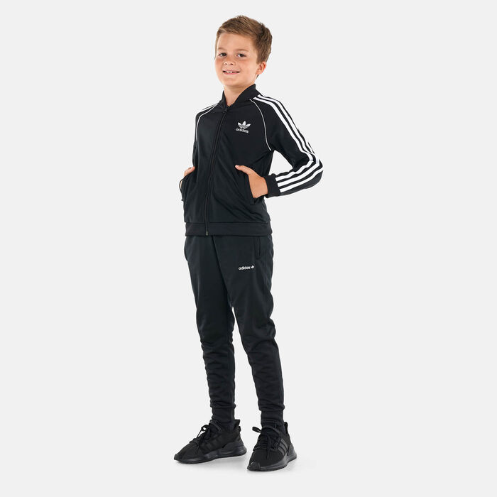 adidas Originals Kids’ Adicolor SST Track Jacket Black image number 2