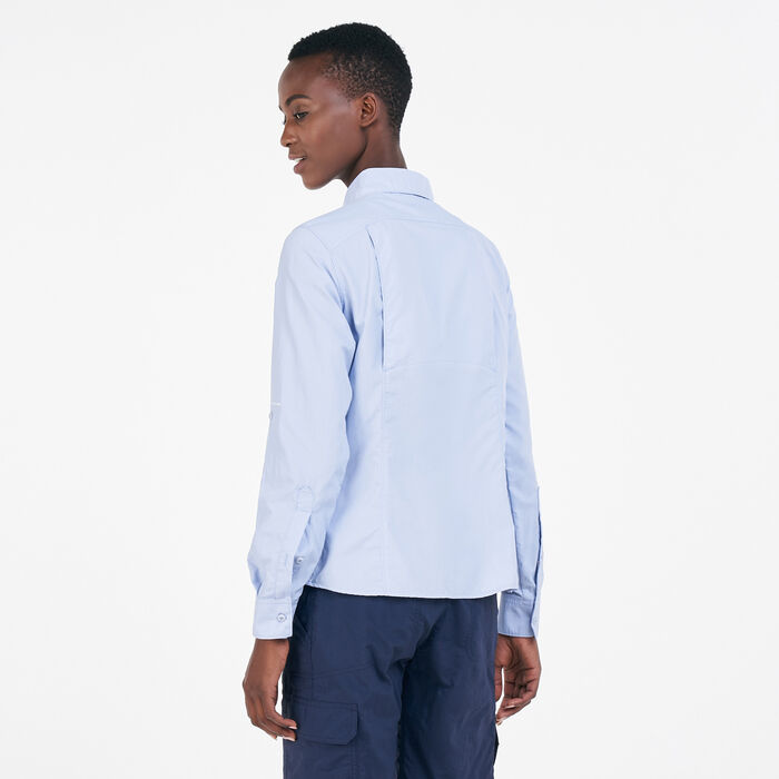 Columbia Women's Silver Ridge™ 2.0 Shirt Blue Columbia Women's Silver Ridge™ 2.0 Shirt Blue image number 1