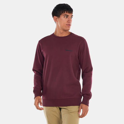 Timberland Men's Chest Logo Sweatshirt Red