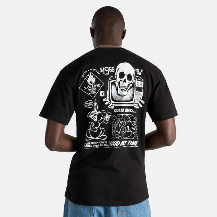 Vans Men's Crazy Eddy T-Shirt Black image number 1