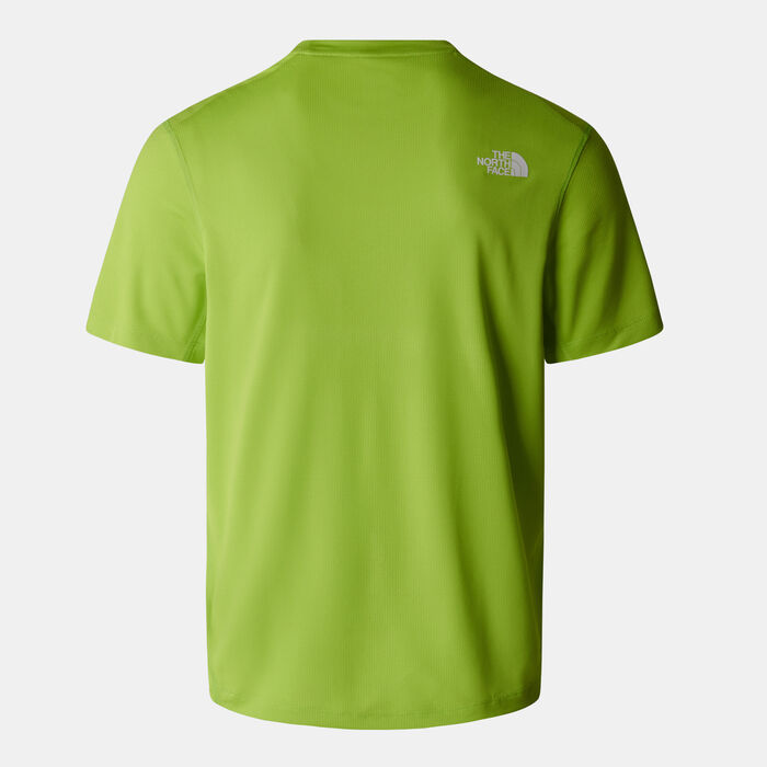 The North Face Men's Lightbright Running T-Shirt Green The North Face Men's Lightbright Running T-Shirt Green image number 1