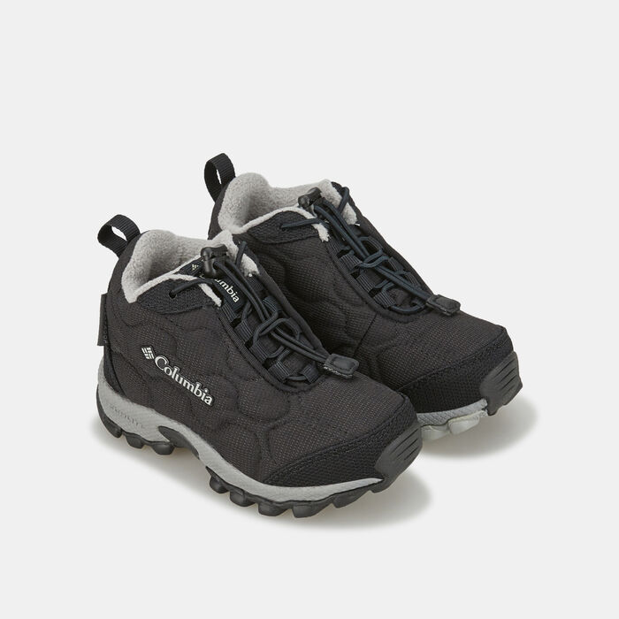 Columbia Kids' Firecamp Mid 2 Waterproof Shoe Black Columbia Kids' Firecamp Mid 2 Waterproof Shoe Black image number 1