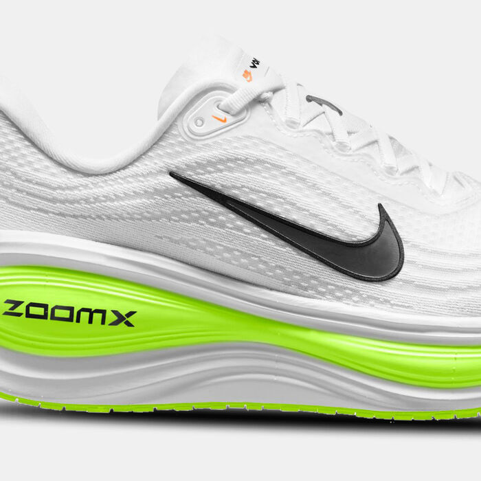 Nike Men's Vomero Plus Road Running Shoes White image number 2