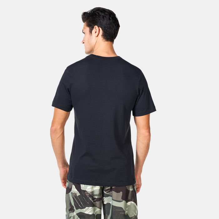 Nike Men's Dri-FIT Fitness T-Shirt Black Nike Men's Dri-FIT Fitness T-Shirt Black image number 1