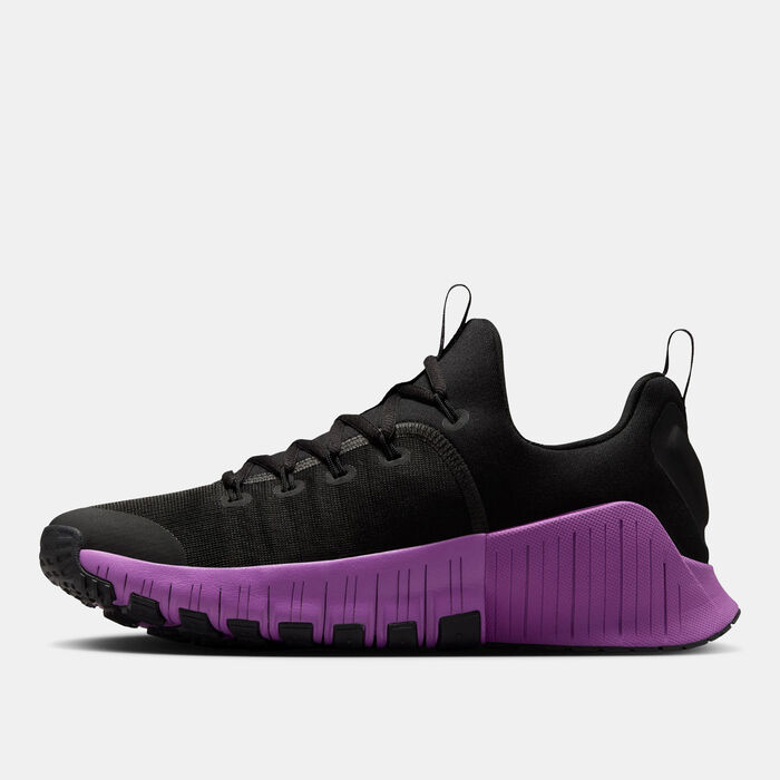 Nike Women's Free Metcon 6 Training Shoes Black Nike Women's Free Metcon 6 Training Shoes Black image number 2