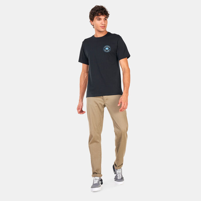 Converse Men's Chuck Patch Remix T-Shirt Black Converse Men's Chuck Patch Remix T-Shirt Black image number 2