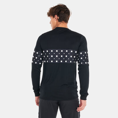 Nike Men's FC Dri-FIT Libero Graphic Long-Sleeve Football Top Black