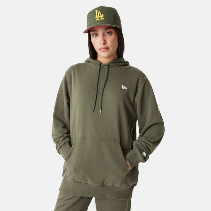 New Era Men's Essentials Pullover Hoodie Green image number 2