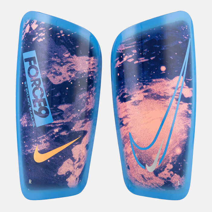 Nike Mercurial Lite Erling Haaland Football Shinguards Blue Nike Mercurial Lite Erling Haaland Football Shinguards Blue image number 0