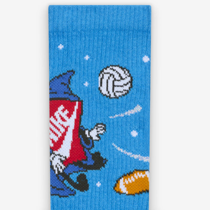 Nike Everyday Plus Cushioned Crew Socks (2 Pairs) Blue Nike Everyday Plus Cushioned Crew Socks (2 Pairs) Blue image number 3