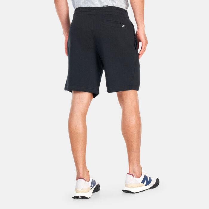 New Balance Men's Essentials Fleece Shorts Black New Balance Men's Essentials Fleece Shorts Black image number 1