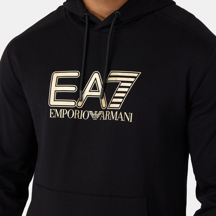 EA7 Emporio Armani Men's Athletics Hoodie Black image number 3