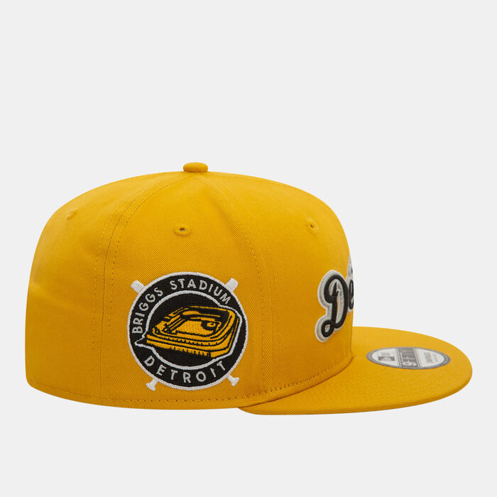 New Era Men's MLB Detroit Tigers Wordmark Patch 9FIFTY Cap yellow New Era Men's MLB Detroit Tigers Wordmark Patch 9FIFTY Cap yellow image number 1