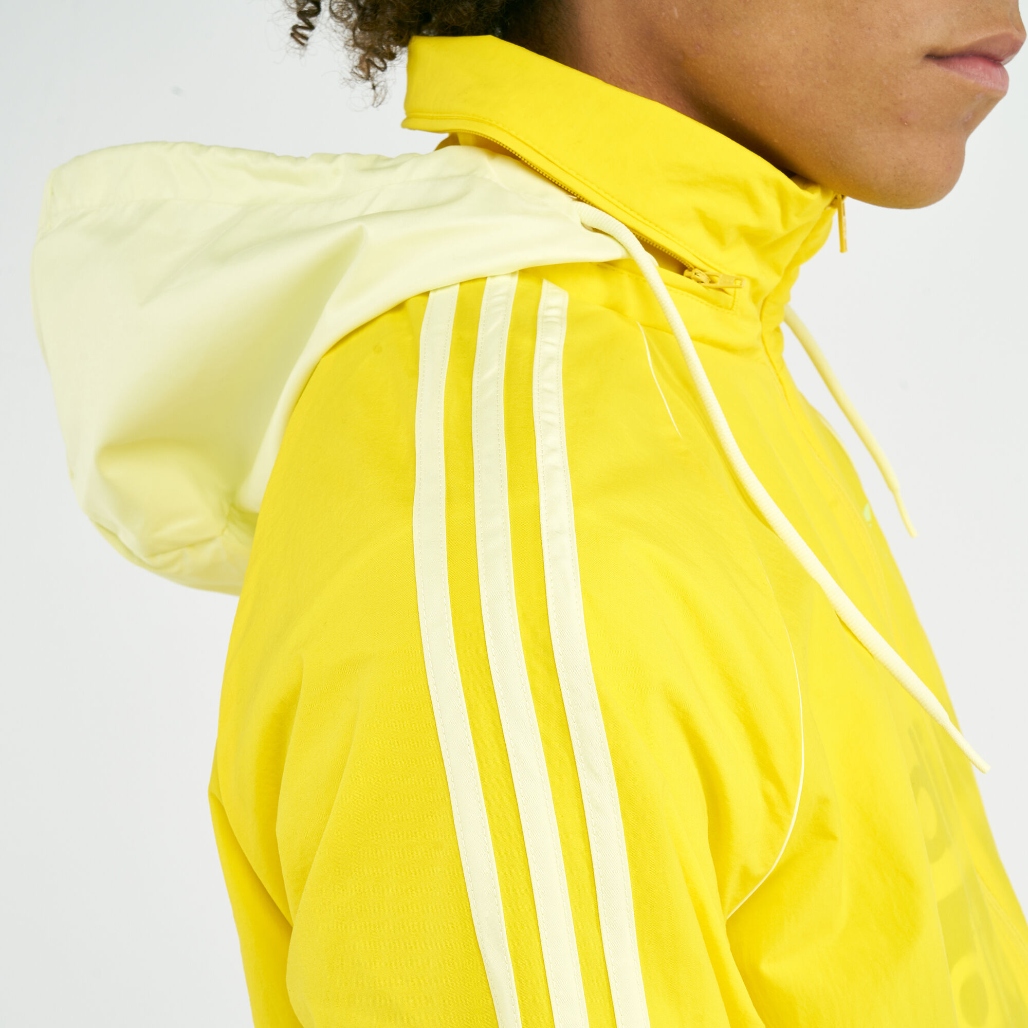 Adidas sst windbreaker yellow hotsell