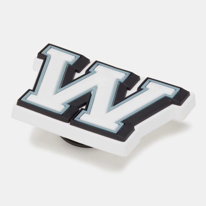 Crocs Letter W Shoe Charm Multi-Color image number 1