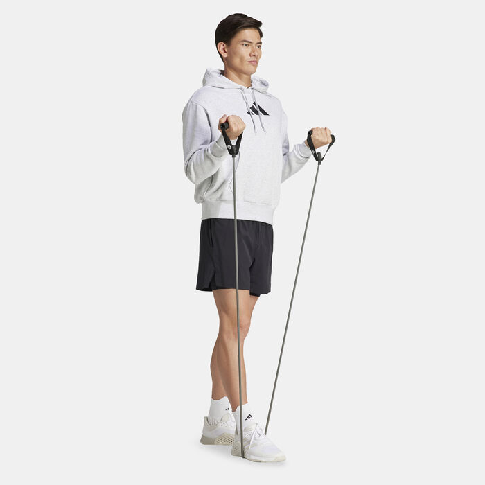 adidas Men's All-Gym Category Pump Hoodie Grey image number 2