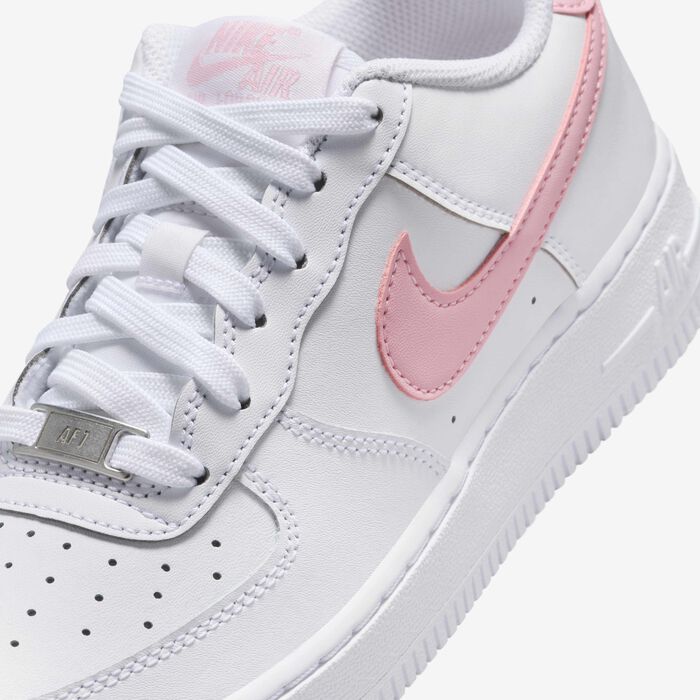 Nike Kids' Air Force 1 Shoe (Older Kids) White Nike Kids' Air Force 1 Shoe (Older Kids) White image number 6