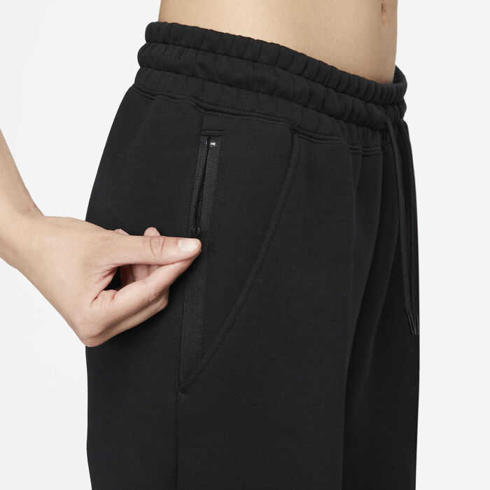 Nike Women's Sportswear Tech Fleece Mid-Rise Joggers Black Nike Women's Sportswear Tech Fleece Mid-Rise Joggers Black image number 5