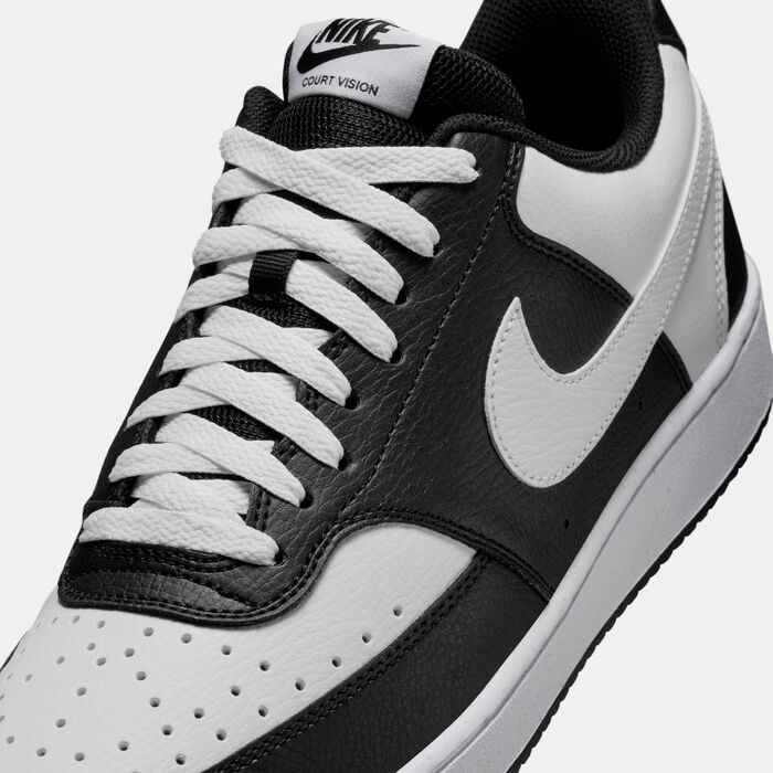 Nike Men's Court Vision Low Shoes Black Nike Men's Court Vision Low Shoes Black image number 4