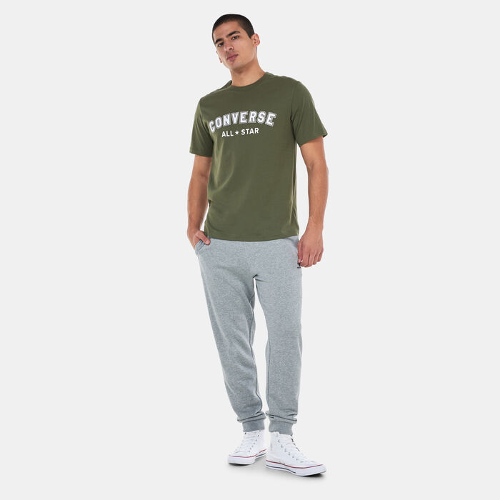 Converse All Star Center Front T-Shirt Green Converse All Star Center Front T-Shirt Green image number 2