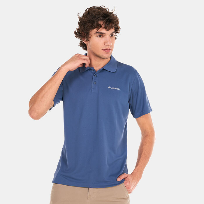 Columbia Men's Utilizer™ Polo T-Shirt Blue Columbia Men's Utilizer™ Polo T-Shirt Blue image number 0