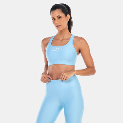 Buy Under Armour Women's UA Evolved Graphic Sports Bra Blue in