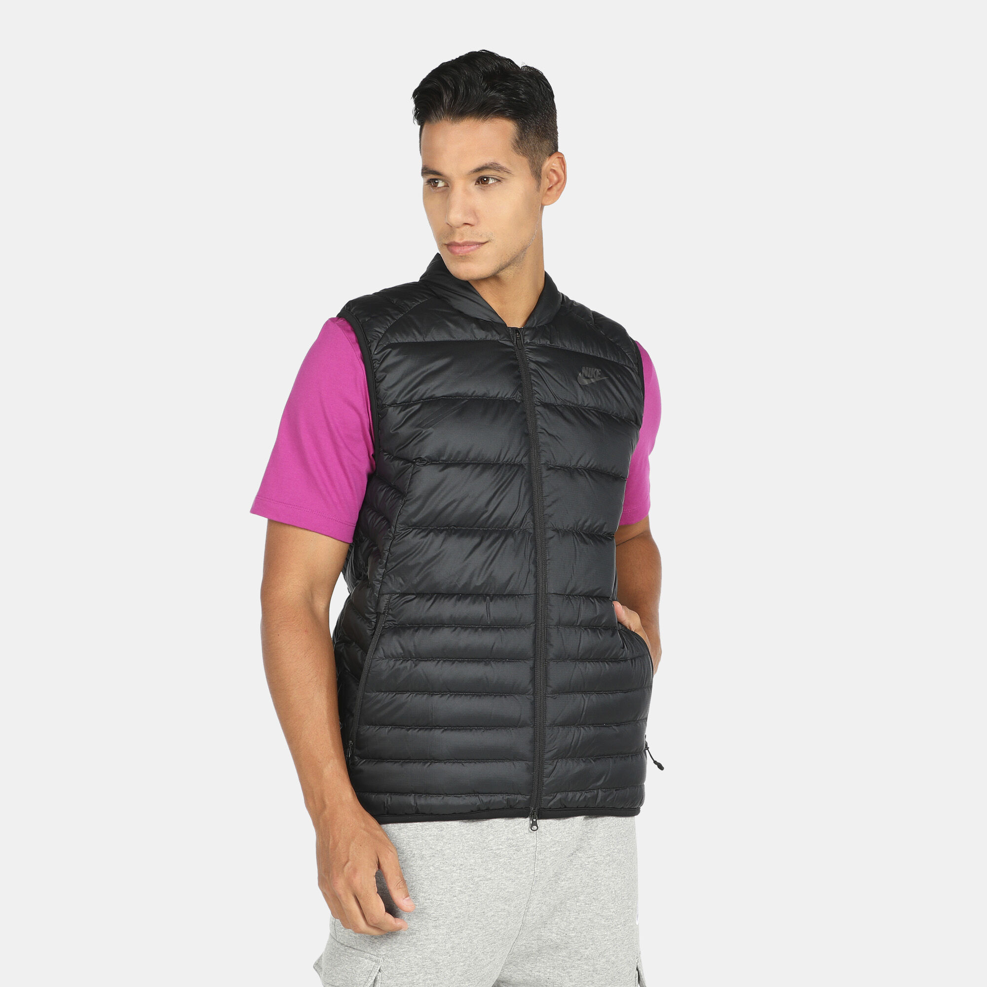 Men s Sportswear Down FIlled Quilted Gilet