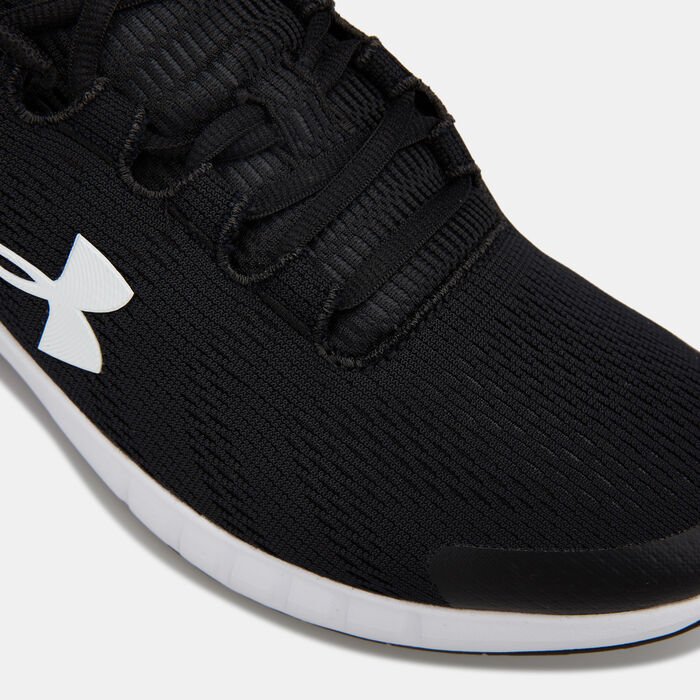 Under Armour Men's UA Micro G® Pursuit BP Running Shoe Black Under Armour Men's UA Micro G® Pursuit BP Running Shoe Black image number 4