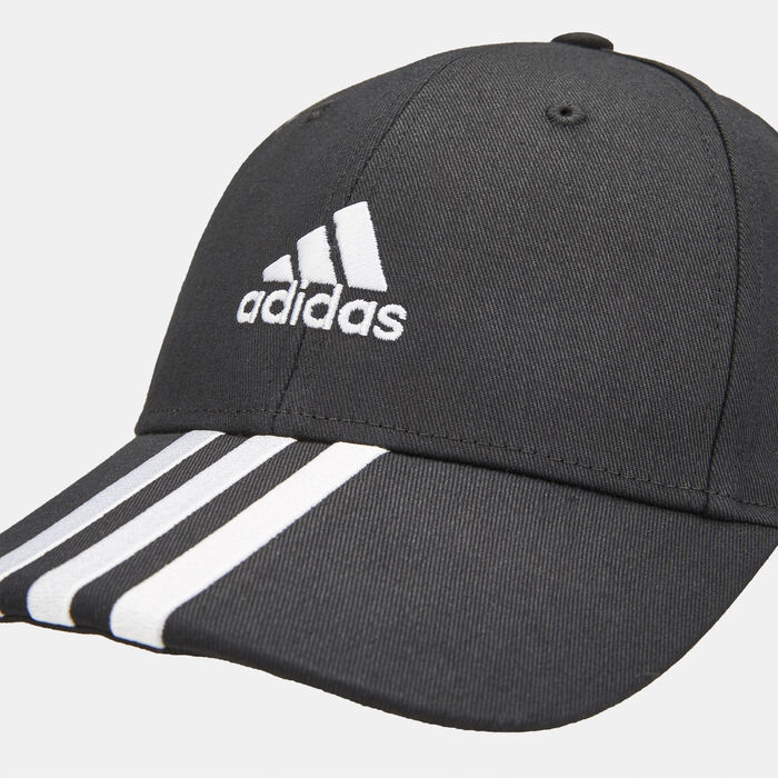 adidas 3-Stripes Baseball Cap Black adidas 3-Stripes Baseball Cap Black image number 4