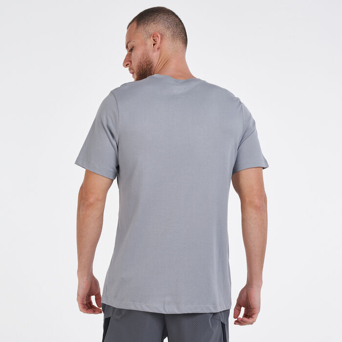 Nike Men's Dri-FIT Training Camo T-Shirt Grey Nike Men's Dri-FIT Training Camo T-Shirt Grey image number 1