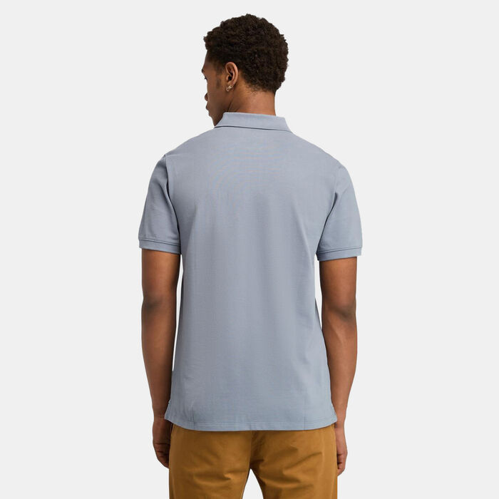 Timberland Men's MILLERS RIVER Polo Shirt Grey Timberland Men's MILLERS RIVER Polo Shirt Grey image number 1