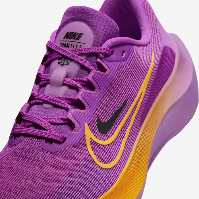 Nike Women's Zoom Fly 5 Road Running Shoe Purple image number 6