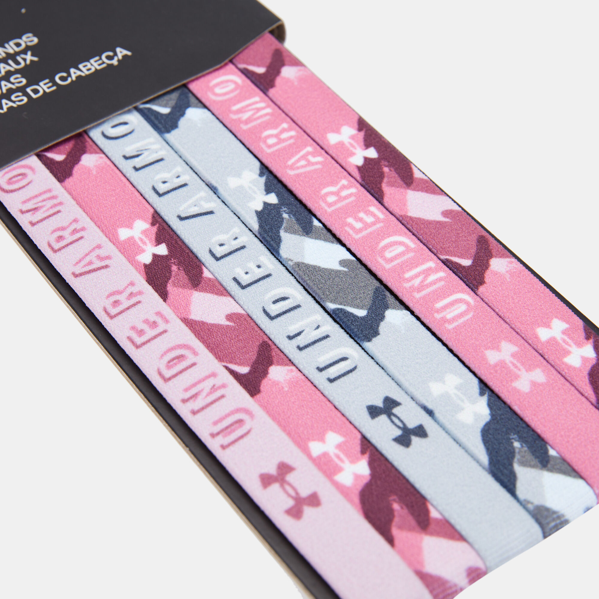 Pink under armour online headband