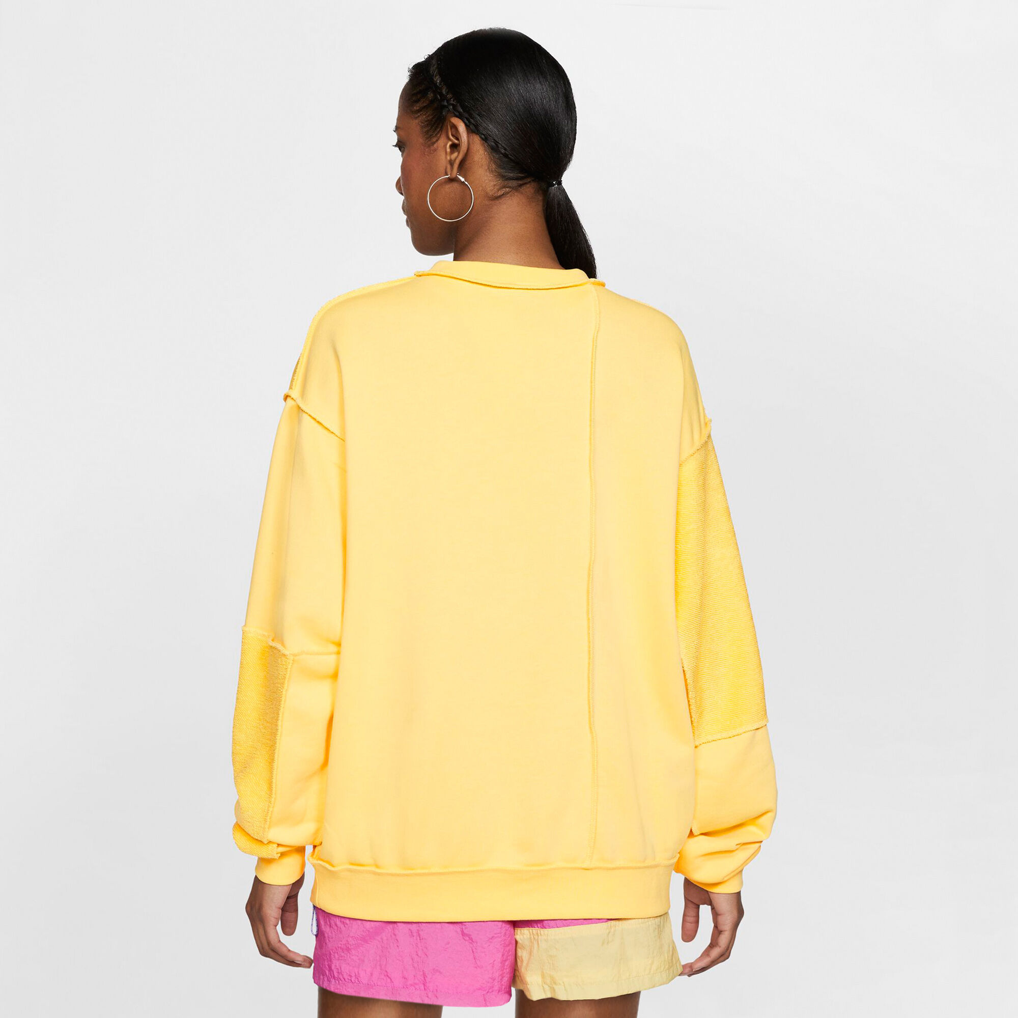 Nike sportswear icon hot sale clash fleece sweatshir