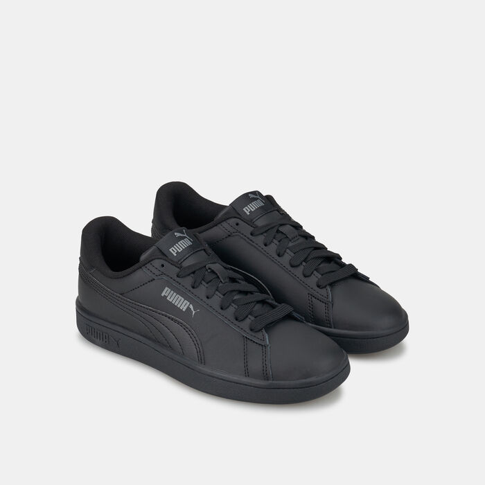 PUMA Kids' Smash 3.0 Jr Shoe Black image number 1