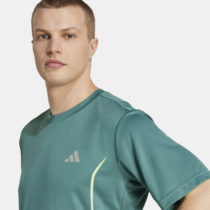 adidas Men's Tech Apparel Training T-Shirt Green adidas Men's Tech Apparel Training T-Shirt Green image number 3