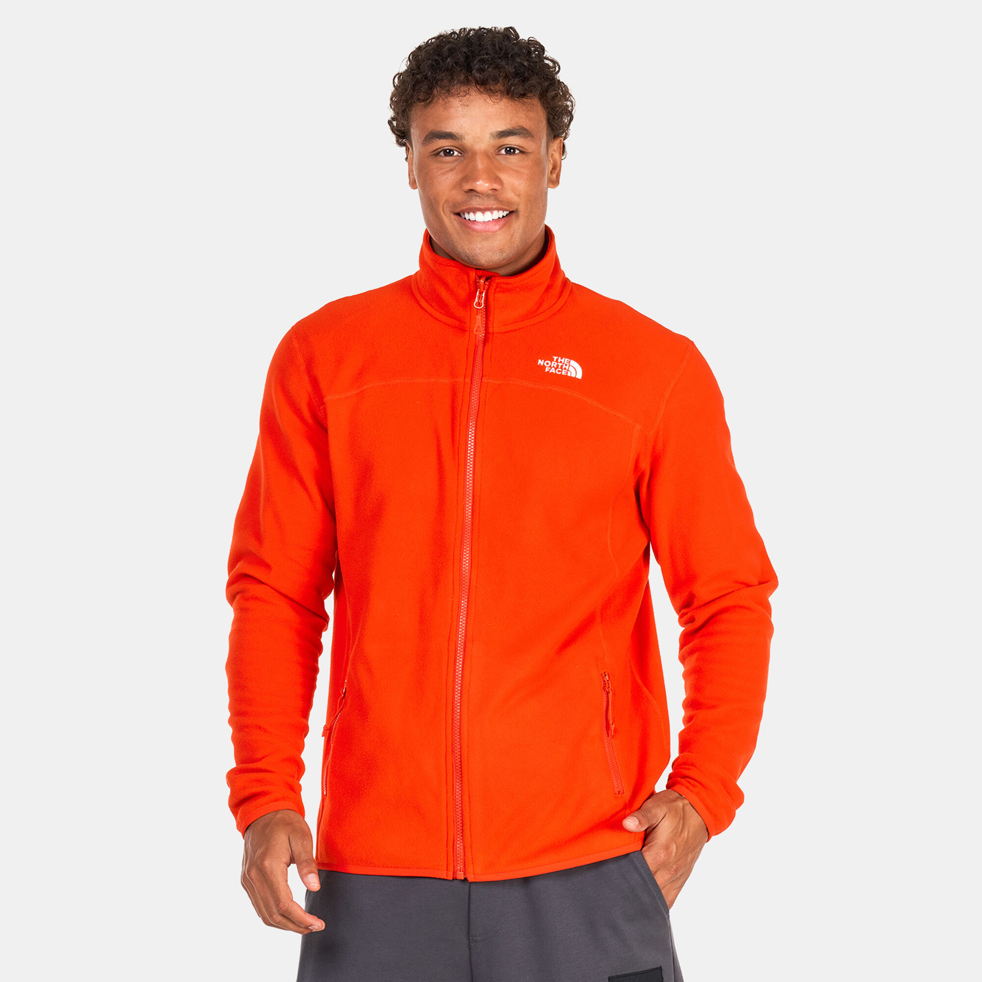 The north face men's 100 glacier full zip fleece jacket new arrivals